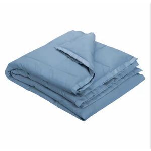 Company Store LaCrosse Premium Down Alternative Throw - Porcelain Blue 50x70